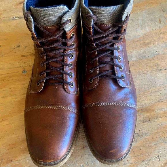 Leather Boots with Rich Brown Color - Picture 2 of 6